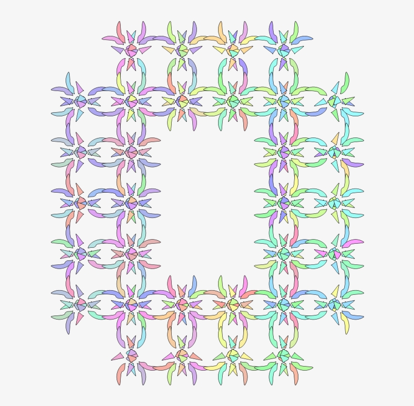 Free Vector Colour Frame - Color, transparent png download