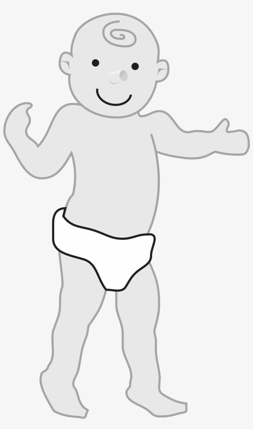 Clipart - Walking Baby Clipart Png, transparent png download