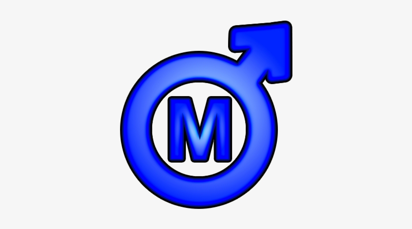 Gender Sign - Male - Gender Sign Male, transparent png download