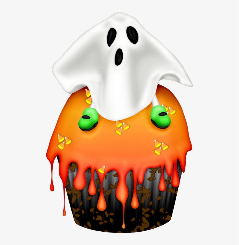 Фотки Halloween Clipart, Halloween Party, Vintage Halloween, - Halloween Cupcakes Clip Art, transparent png download