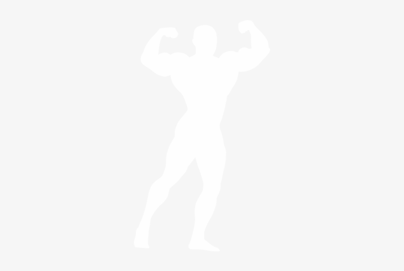 Bodybuilding White Png, transparent png download