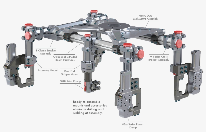 Bodybuilder End Effectors - Destaco Gripper, transparent png download