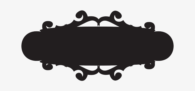 Black, Design, Banner, Blank, Ornate, Decoration - Vector Banner Graphics Design Png, transparent png download