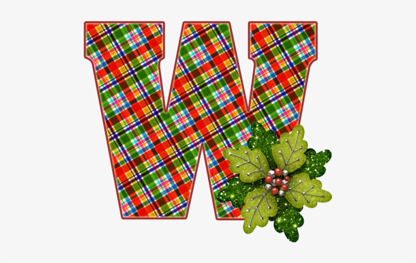 Png Free Download Plaid Vector Christmas - Letter, transparent png download