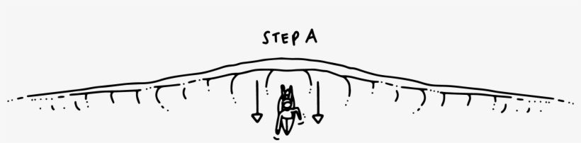 1- Paddling Into A Wave - Illustration, transparent png download