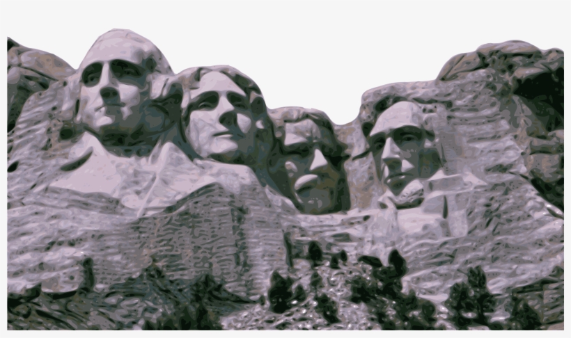 Graphic Freeuse Library Big Image Png - Mount Rushmore Real View, transparent png download