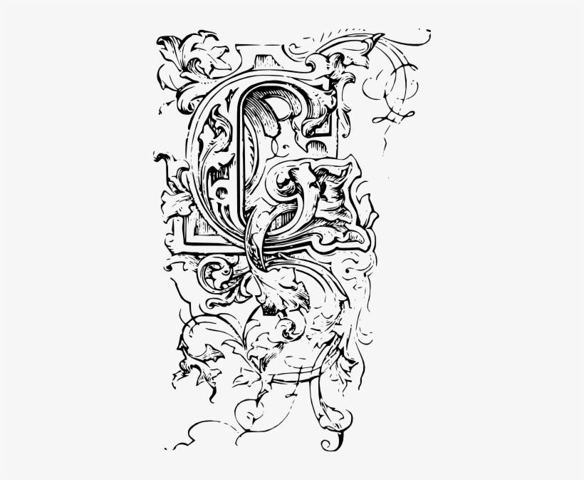 Small - Letter C Ornate Png, transparent png download