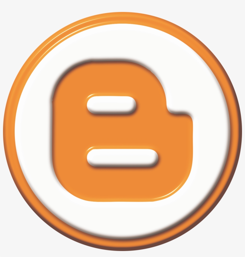 Blogger Icon Vector - Circle, transparent png download