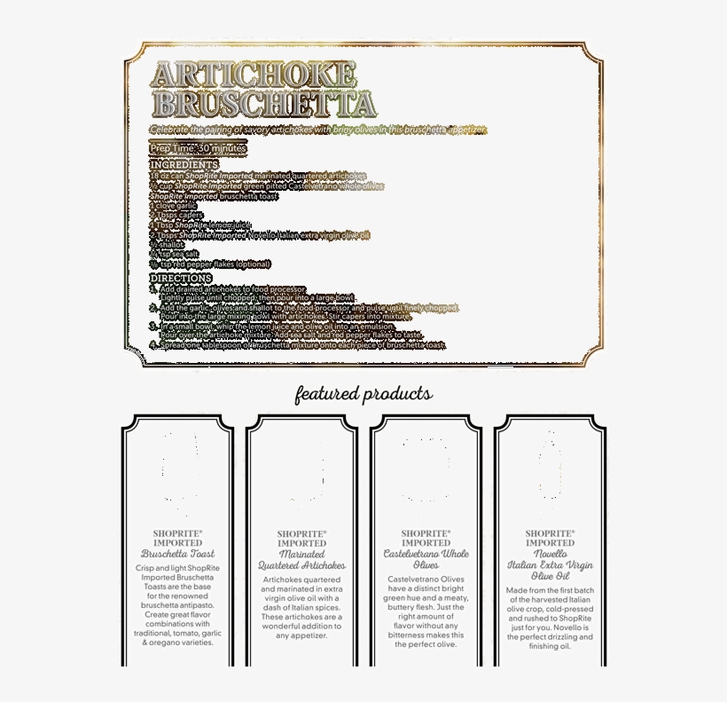 Shoprite's Culinary Workshop - Diagram, transparent png download