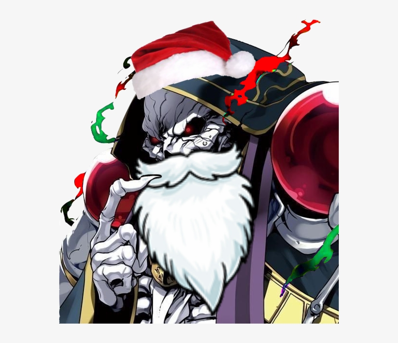 View Samegoogleiqdbsaucenao Skelly Festive , - Ainz Ooal Gown Png, transparent png download