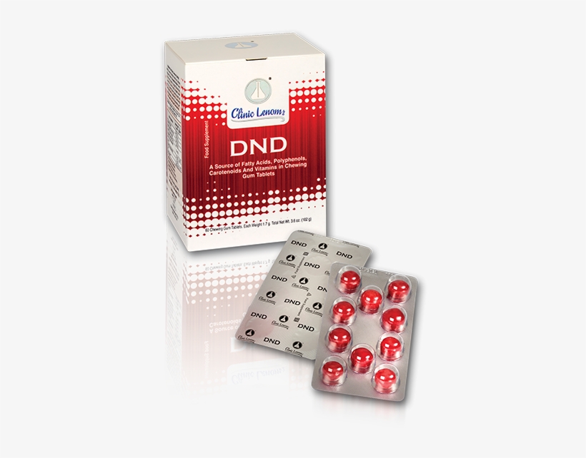 Dnd Chewing Gum Tablets - Dominoes, transparent png download