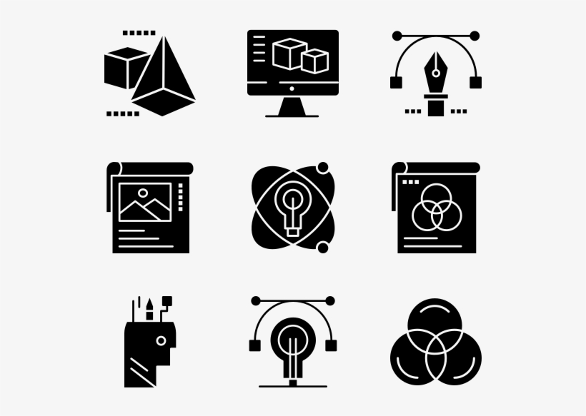 Design, Thinking And 3d Model Printing - Travel Icon Transparent Background Png, transparent png download