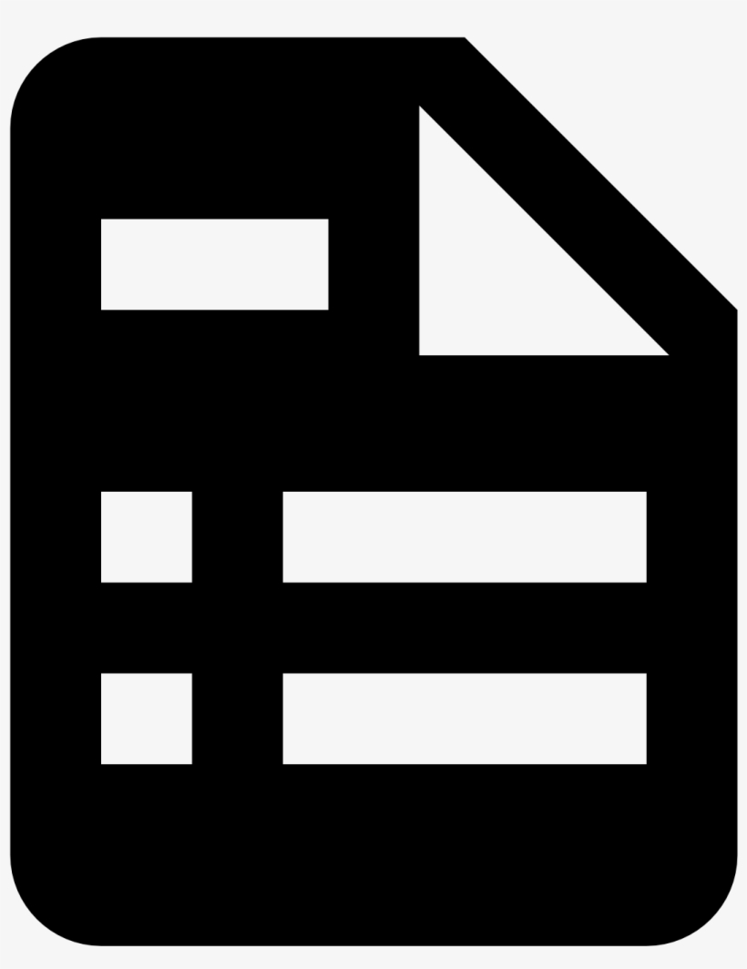 Page Overview Icon - Illustration, transparent png download