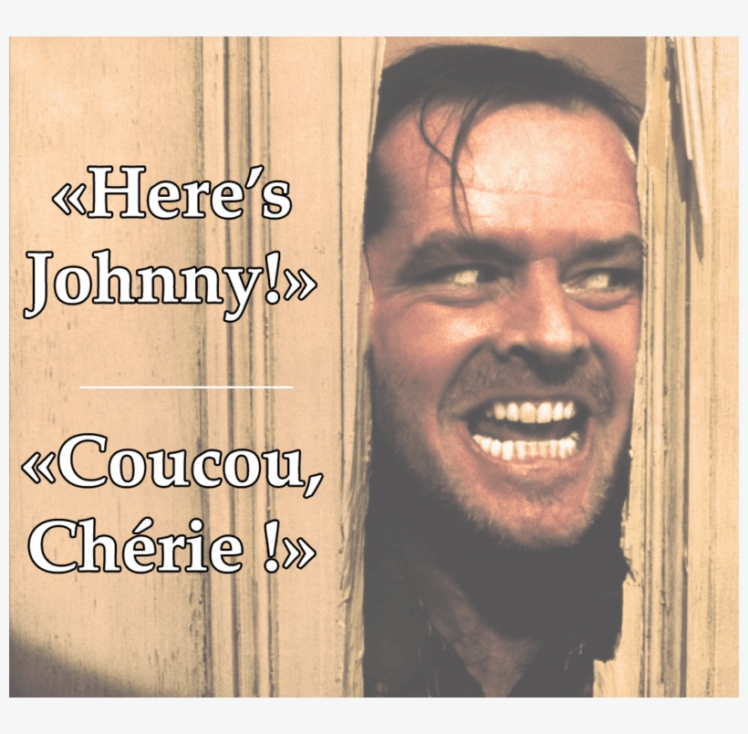 Shining Movie Poster Jack Nicholson Kubrick, transparent png download