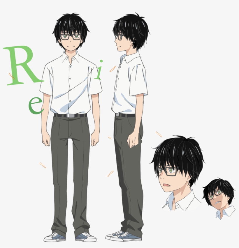 Eisaku Noguchi - 3 Gatsu No Lion Main Character, transparent png download