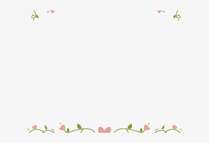 Flower Border - Rose, transparent png download