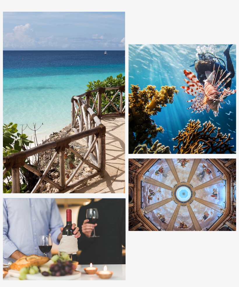 Right Photo Collage - Sea, transparent png download