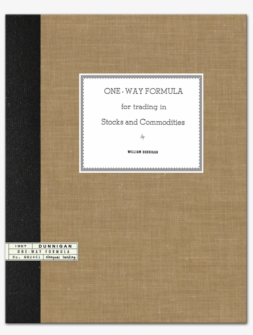 One-way Formula For Trading In Stocks And Commodities - Paper, transparent png download