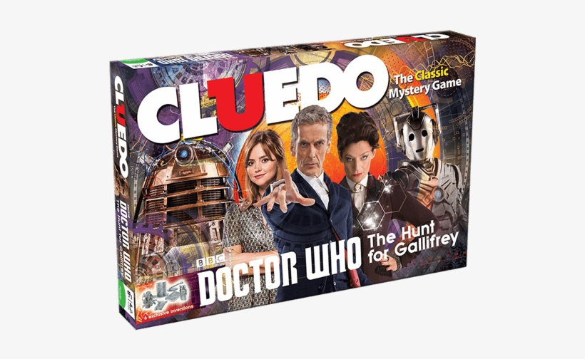 The Hunt For Gallifrey Cluedo Board Game - Cluedo Doctor, transparent png download