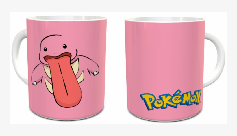 Caneca Pokémon - Lickitung - Coffee Cup, transparent png download