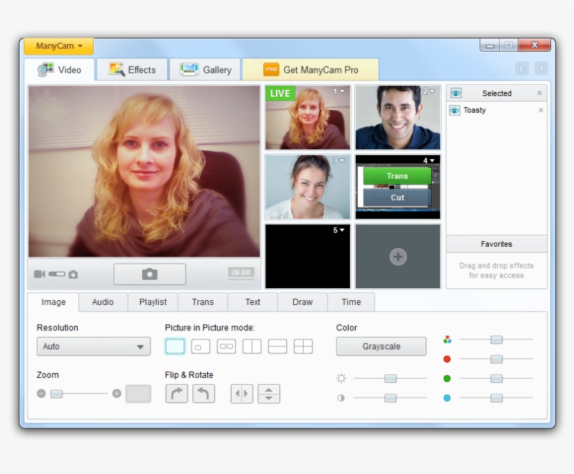 Download Manycam 4.0, transparent png download