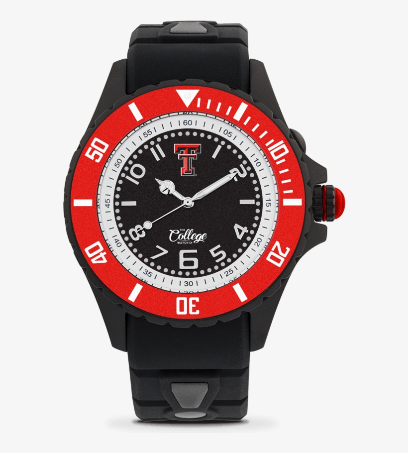 Texas Tech Red Raiders Watch - Hamilton Diver Watch, transparent png download