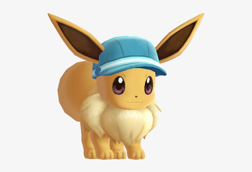 Glaceon Cap - 레츠 고 피카츄 앞머리, transparent png download