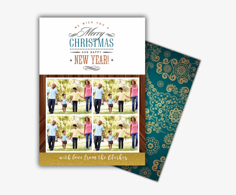 "merry Christmas" Custom Holiday Card Kit, transparent png download