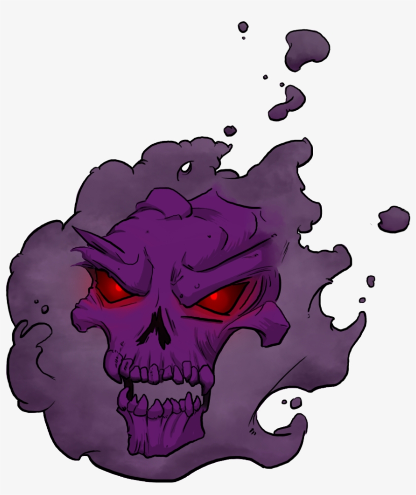 Ghastly - Skull, transparent png download