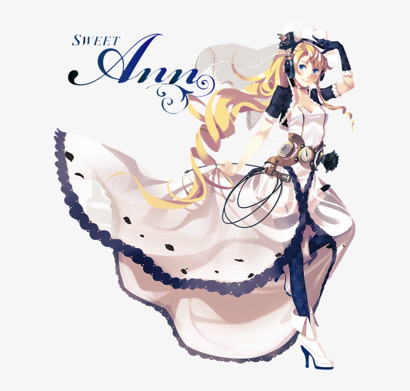 Part Of The Vocaloid Pack I Am Working On - Vocaloid Sweet Ann, transparent png download