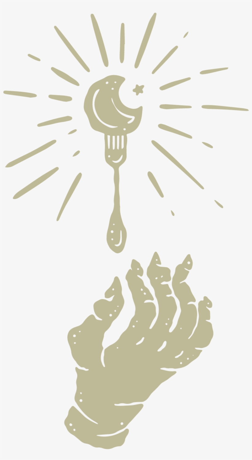 Ccc Voodoo-hand Web Gold - Illustration, transparent png download