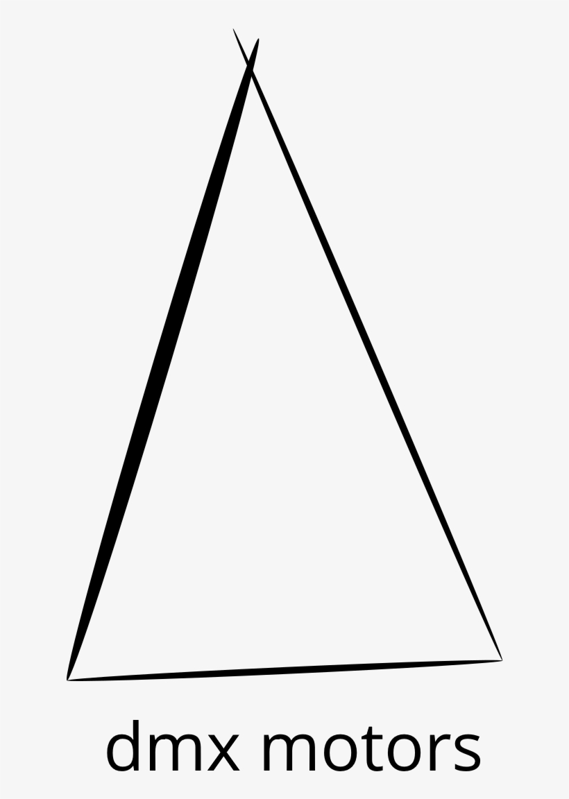 Dmx Motors Logo After - Triangle, transparent png download