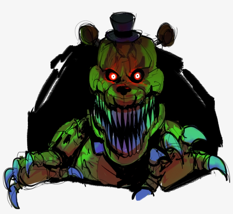Artworknightmare Fredbear - Illustration, transparent png download