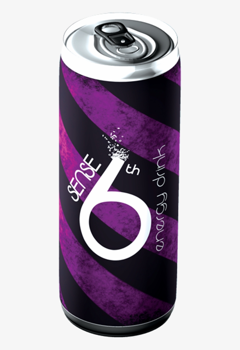 6th Sense Energy Drink® 24 Cans - Grape Soda, transparent png download