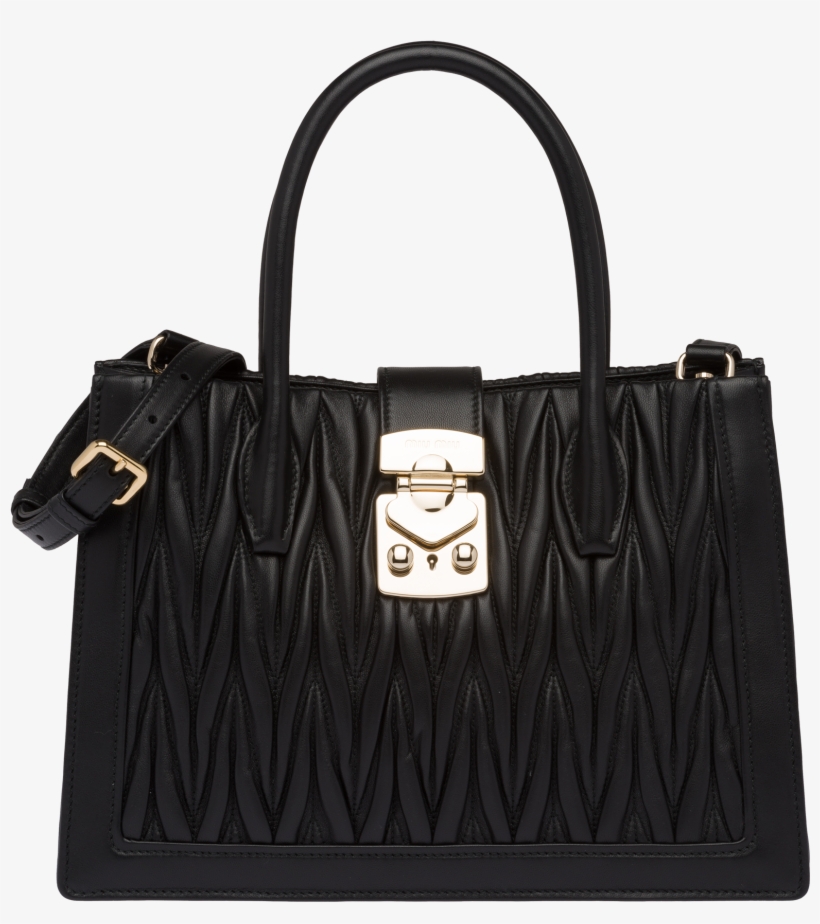 Miu Confidential Nappa Bag - Tote Bag, transparent png download