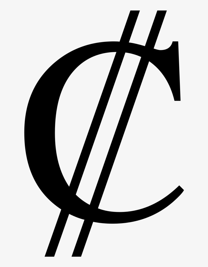 Costa Rican Colon Symbol - Costa Rican Colon, transparent png download