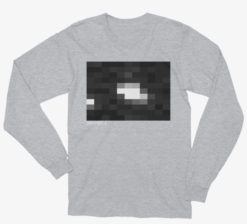 Trappist 1 The First Image - Long-sleeved T-shirt, transparent png download