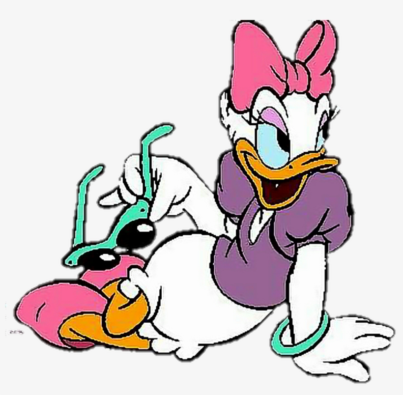 Daisy Duck Laying Down, transparent png download