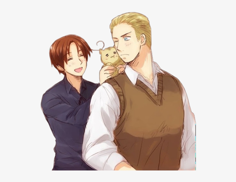 1000 Images About Hetalia On We Heart It - Hetalia Gerita, transparent png download