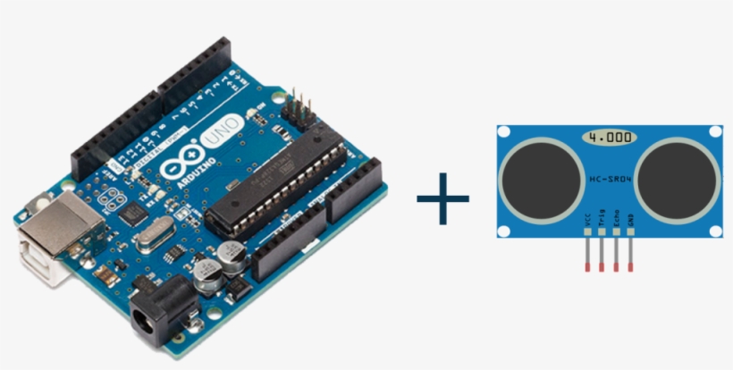 Ultrasonic Sensor In Arduino - Arduino Uno & Genuino Uno, transparent png download