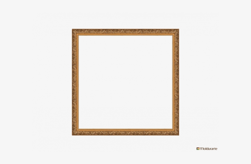 Moldura C/4,4 Cm De Largura Elegance Dourada - Picture Frame, transparent png download