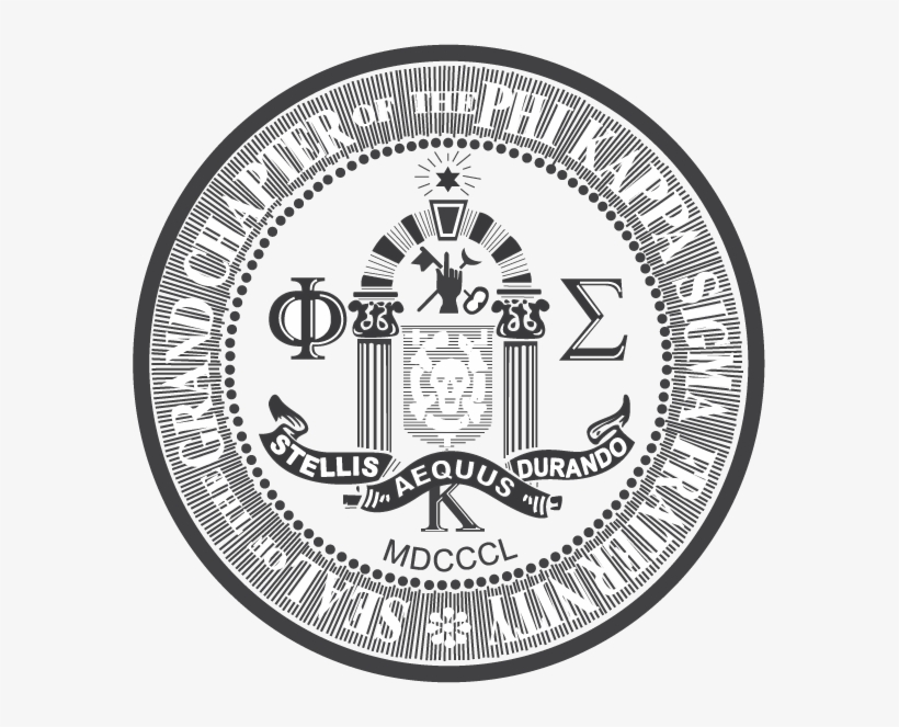Phi Kappa Sigma Grand Chapter Seal - Emblem, transparent png download