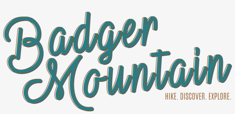 Snapchat Geofilter For Badger Mountain In Richland, - Calligraphy, transparent png download