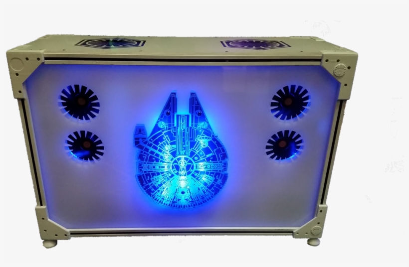 Our Custom Pc Panel Art Is One Of A Kind - Small Appliance, transparent png download
