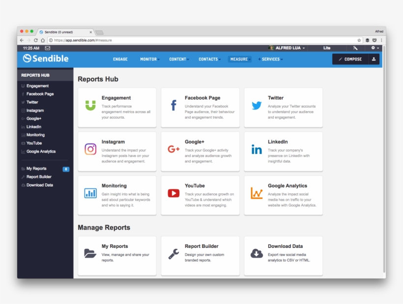 Sendible Is A Social Media Management Tool With Considerable - Social Media Scheduling Tool, transparent png download