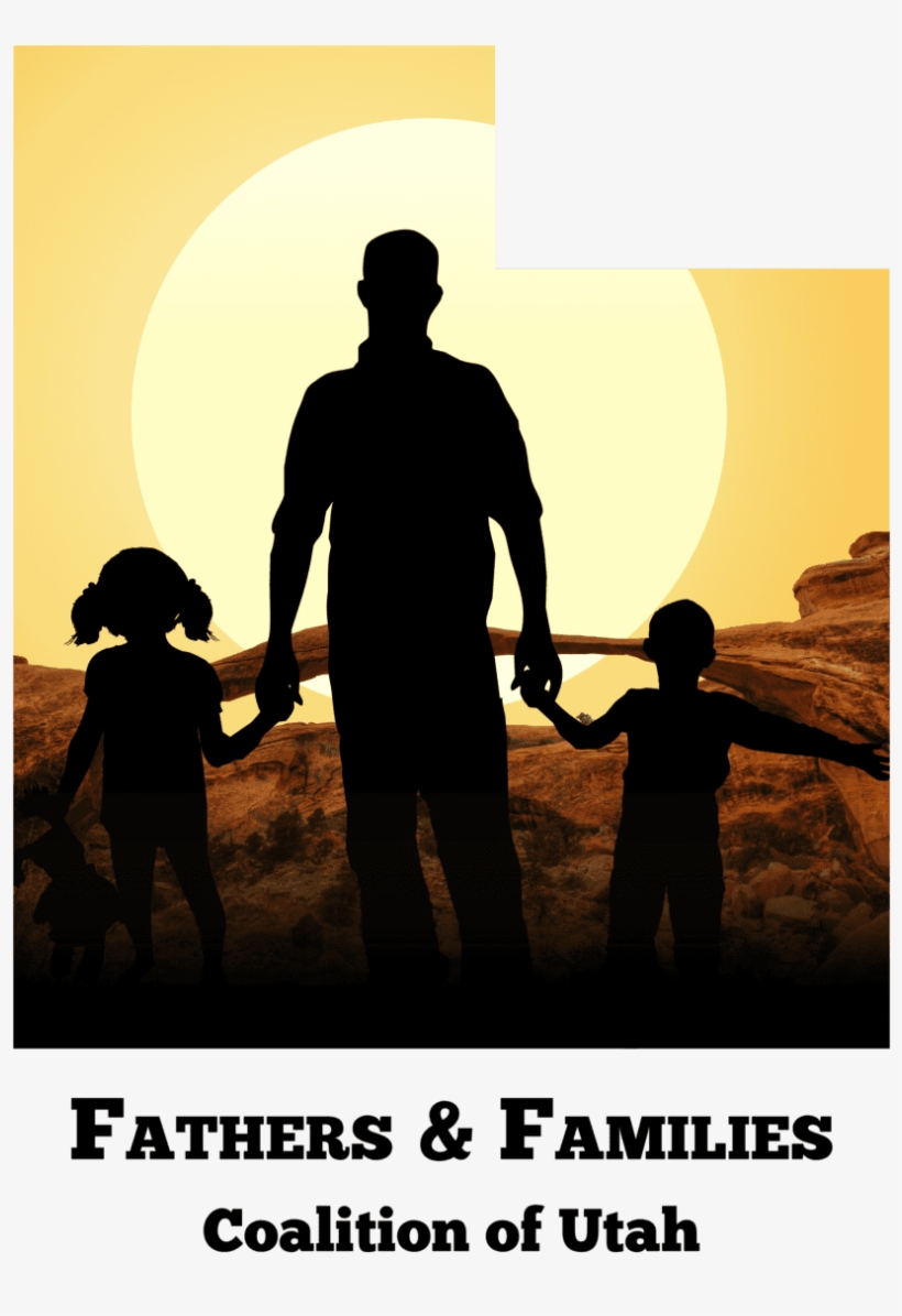 Ffc Utah - Family Holding Hands Yellow Silhouette Transparent, transparent png download