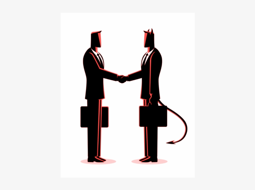 Saay On - - Businessman Making A Deal, transparent png download