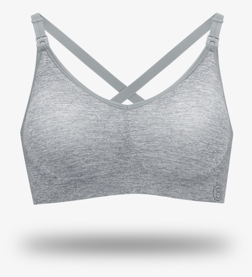 Body Silk Seamless Yoga Nursing Bra - Kojící Podprsenka Na Spaní, transparent png download