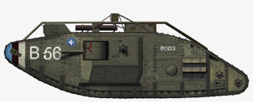 V Tank - Mark 5 Tank Male, transparent png download