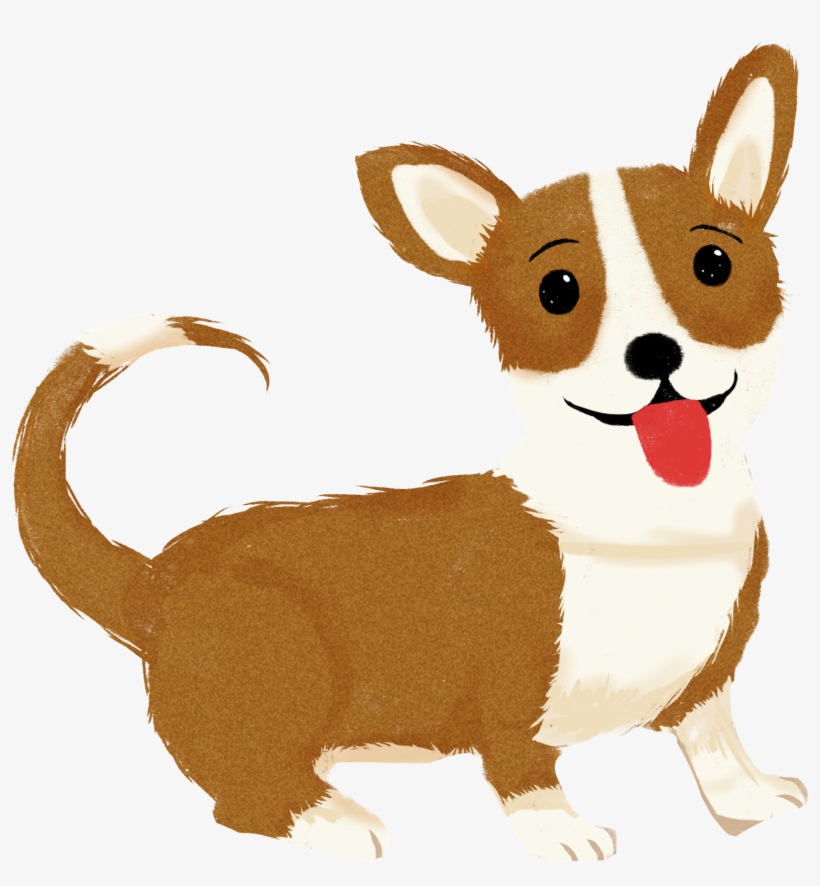 Cartoon Cute Puppy Dog Png And Psd - สุนัข Png รัก, transparent png download
